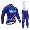 Tenue Maillot M/L + Collant à Bretelles 2018 FDJ N002